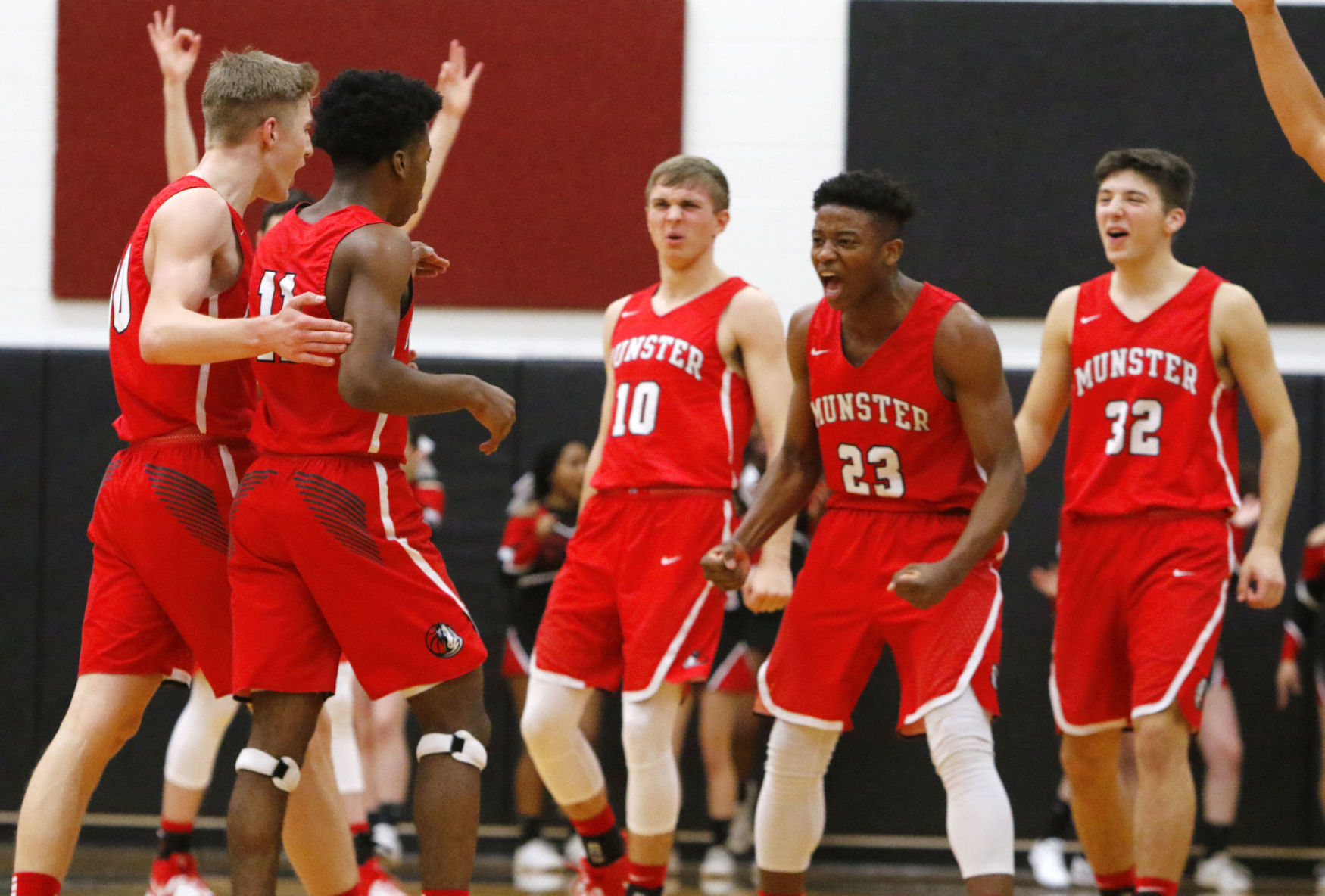 Munster at Lowell boys basketball